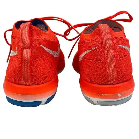 Nike Free Transform Flyknit Running Shoes Womens 8.5 Crimson Orange 833410-601 - Picture 3 of 15